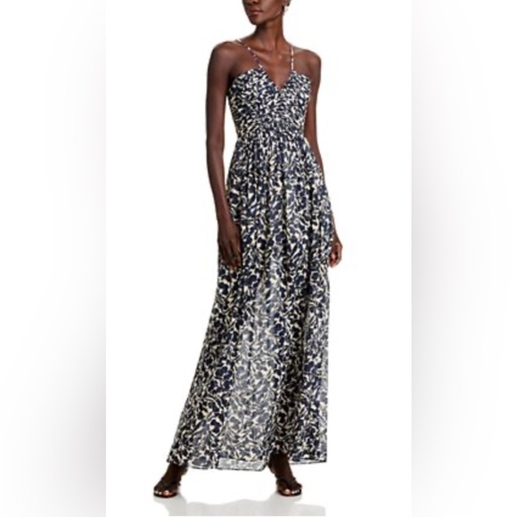 A.L.C. Romy Floral Halter Maxi Dress size 12 nwt - Picture 6 of 11